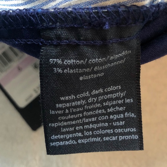 NWT Tommy Hilfiger Navy Hollywood Skirt - Size 6 - Picture 8 of 8